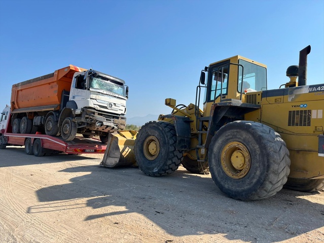 Manavgat'ta Kum Hırsızları Jandarma ile Karşılaştı