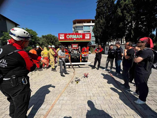 Aydın'da Orman Yangınları Eğitimleri Devam Ediyor