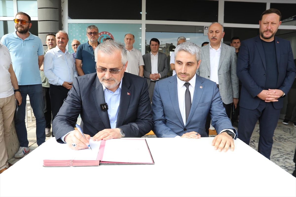 Bafra Belediyesi\'nde Toplu İş Sözleşmesi İmzalandı