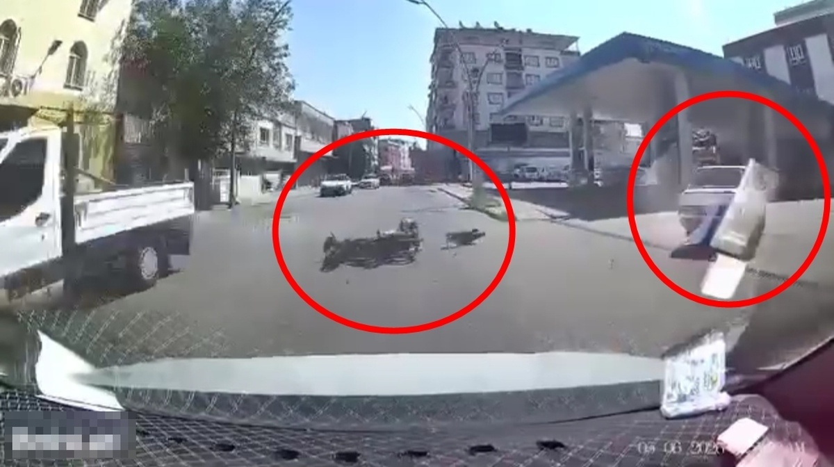 Batman\'da Motosiklet Kazası