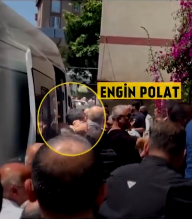 Can Polat'ın taziyesinde ortalık fena karıştı! Engin Polat istenmedi, kavga çıktı