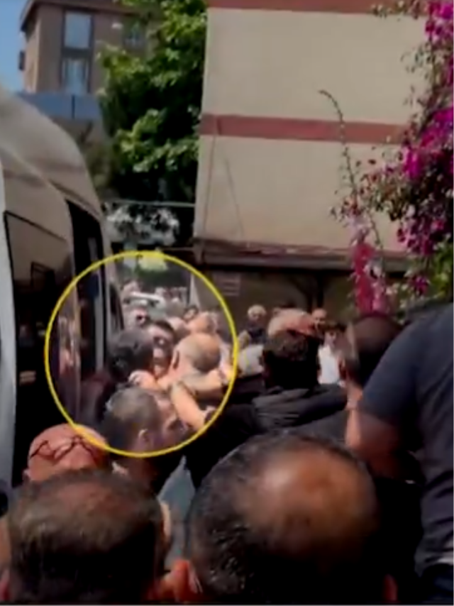 Can Polat'ın taziyesinde ortalık fena karıştı! Engin Polat istenmedi, kavga çıktı