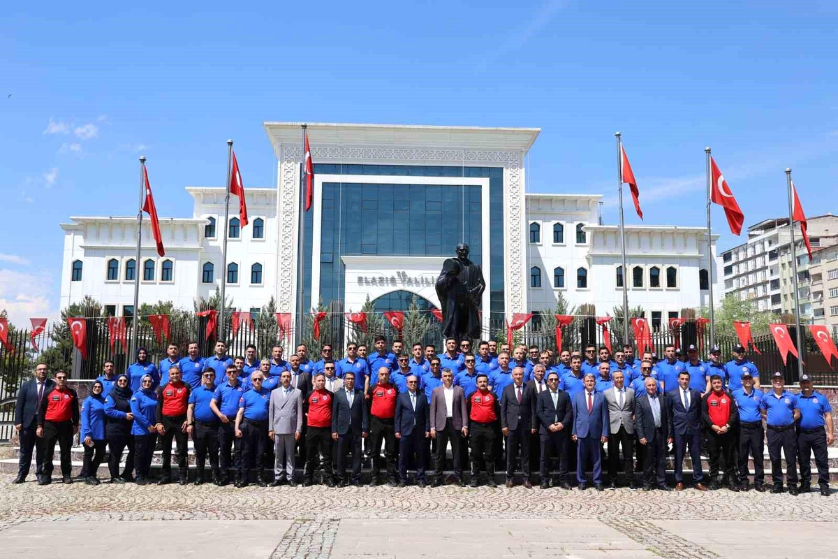 Elazığ\'da Ceza İnfaz Personeli Günü 88. Yıl Coşkusu