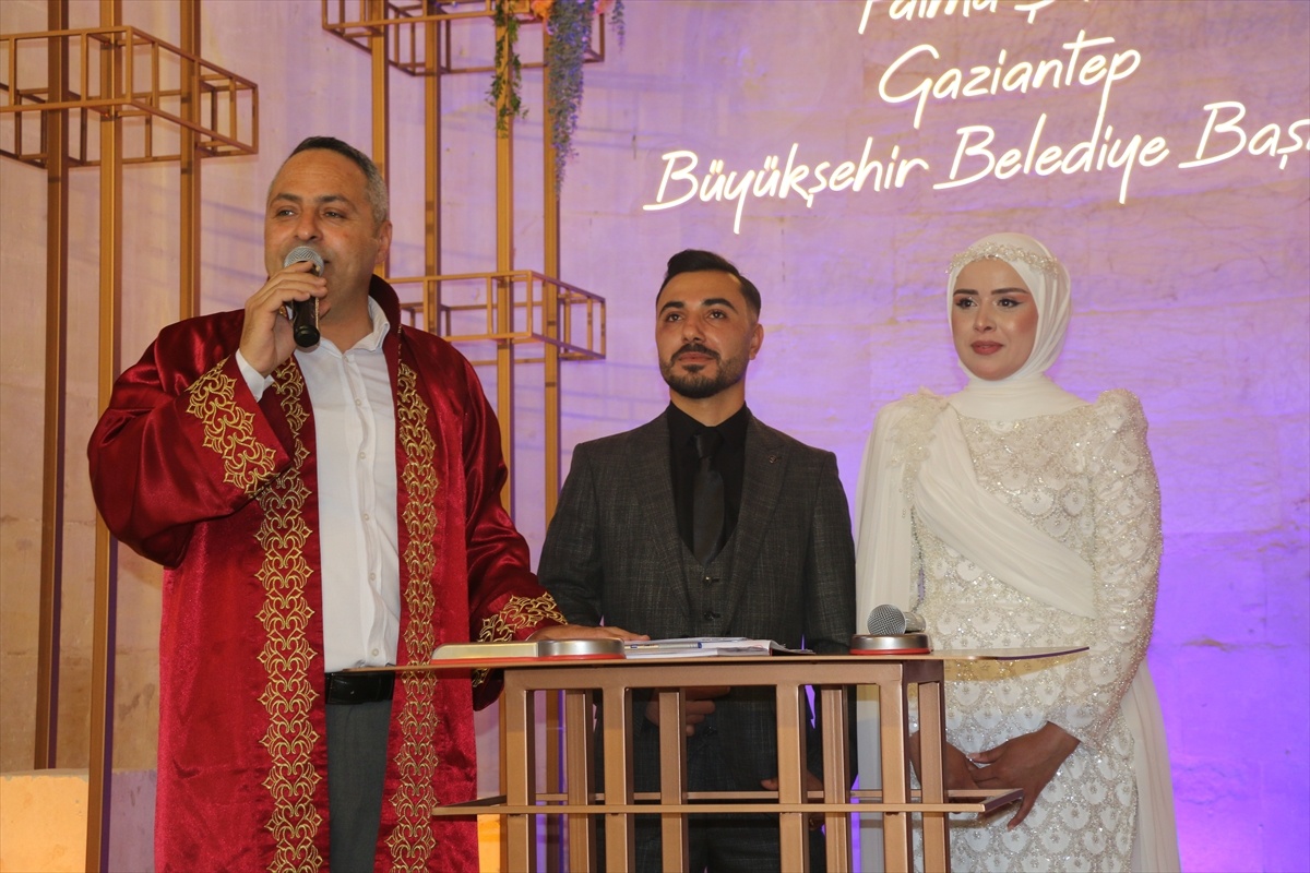 Gaziantep\'te Yoğun Nikah Günü