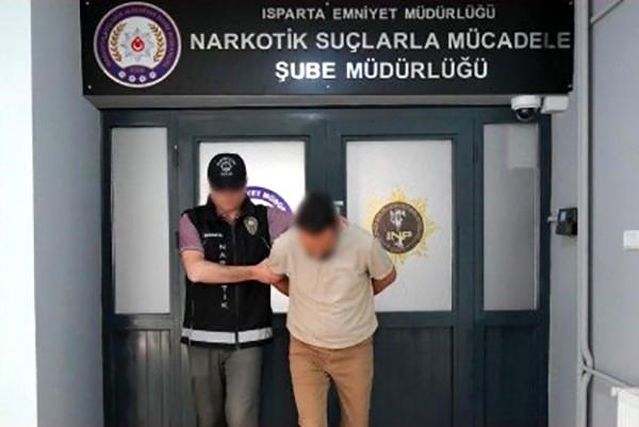 Isparta'da Uyuşturucu Suçlusu Yakalandı