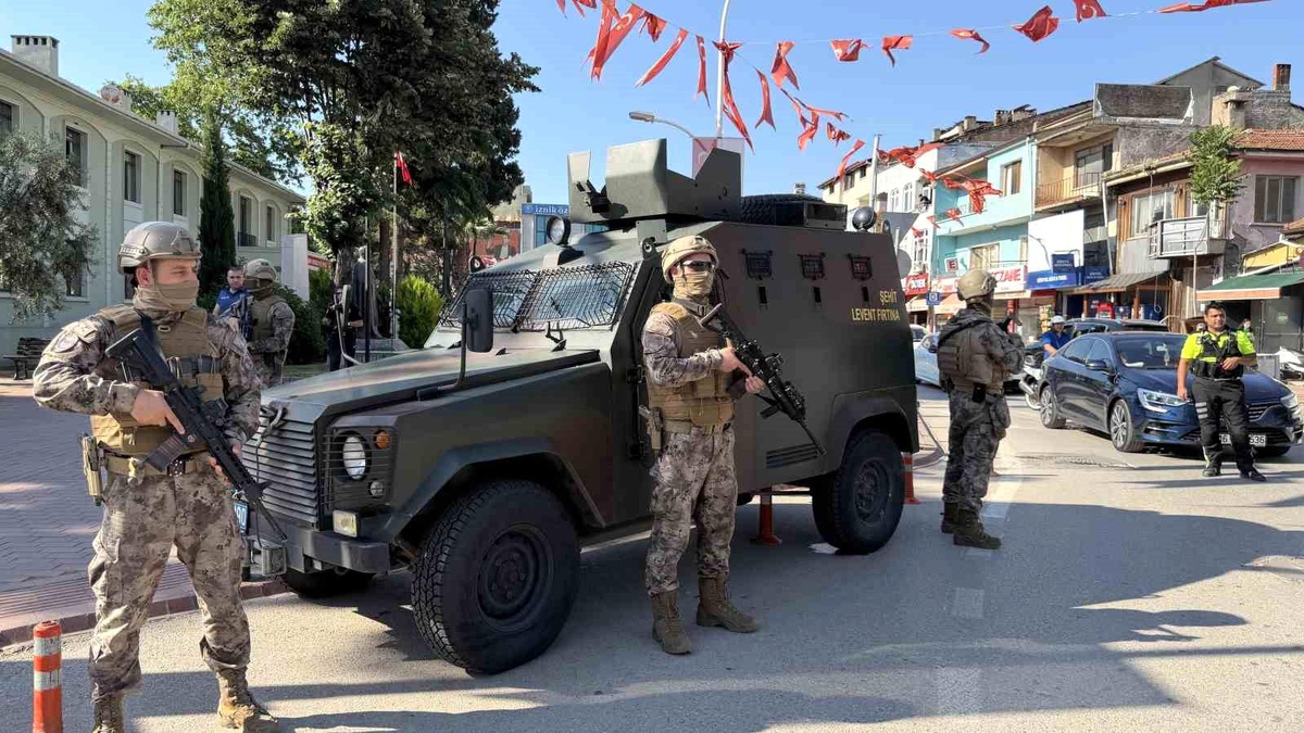 İznik\'te Gerginlik: Sürücüye Saldırı