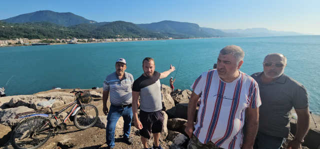 Kastamonu'da ilginç olay: Deniz 10 dakika boyunca kabarınca vatandaşlar panik yaşadı