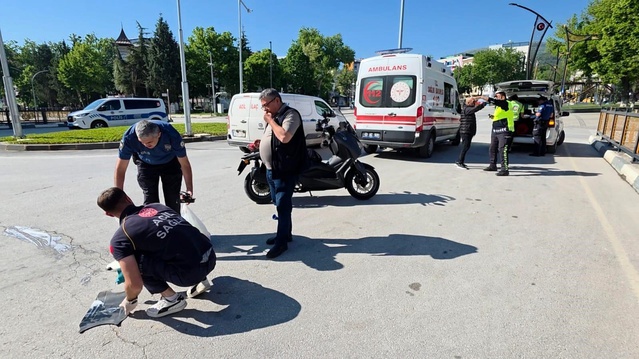 Kütahya'da Trafik Kazası: 1 Yaralı