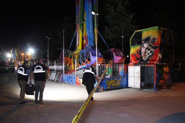 Lunaparkta Çalışan Genç Hayatını Kaybetti