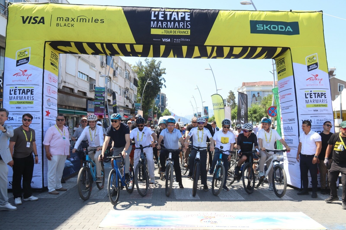 Marmaris\'te Tour de France Coşkusu