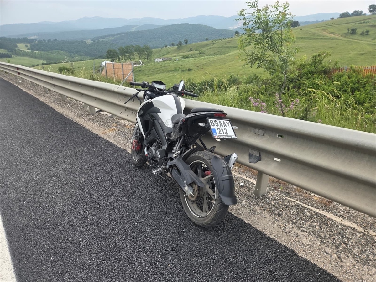 Orhangazi\'de Motosiklet Kazası
