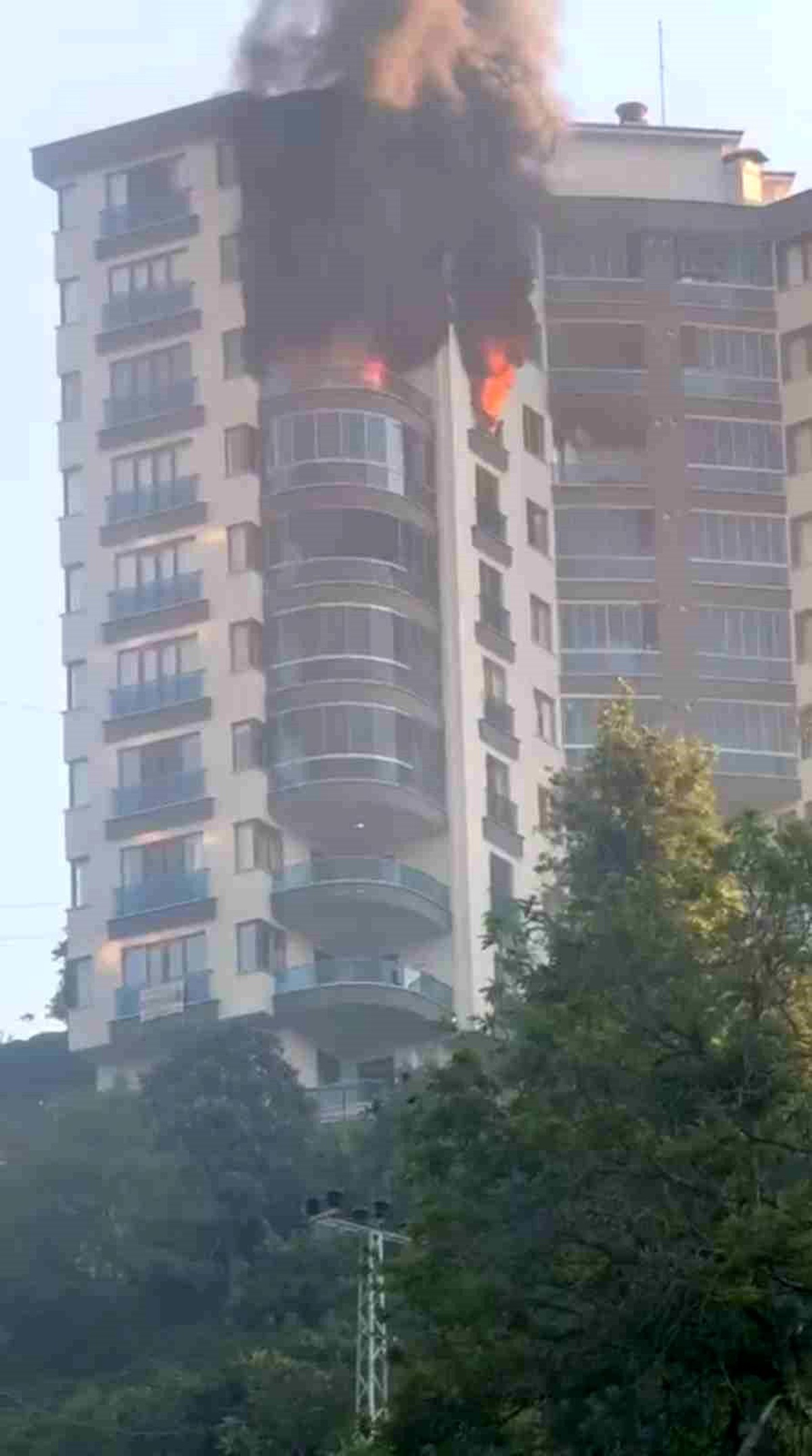 Rize\'de 7. Katta Yangın!