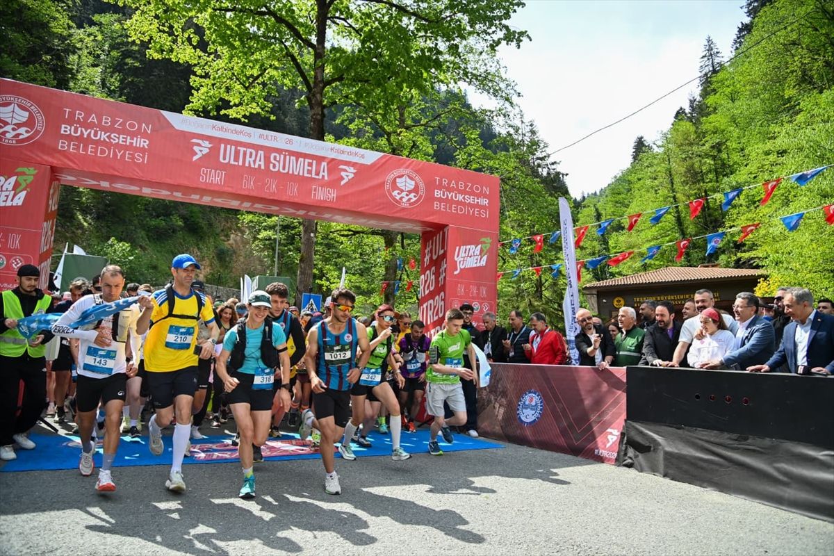 Trabzon\'da 4. Ultra Sümela Maratonu Gerçekleşti