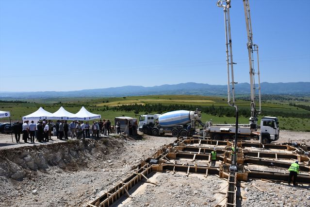 Vezirköprü OSB'de İlk Fabrikanın Temeli Atıldı