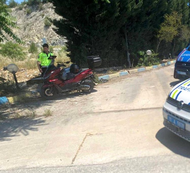 Bilecik'te Motosiklet Kazası