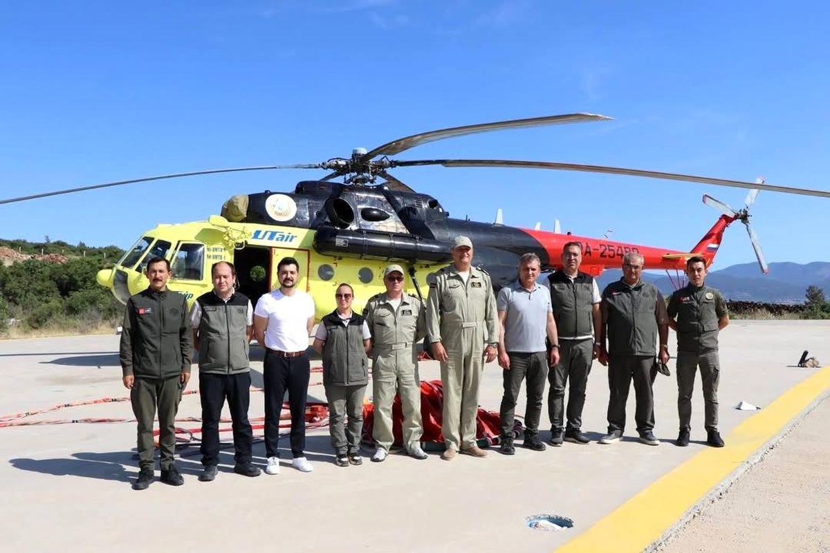 Yatağan\'da Yangın Söndürme Ekibine Ziyaret