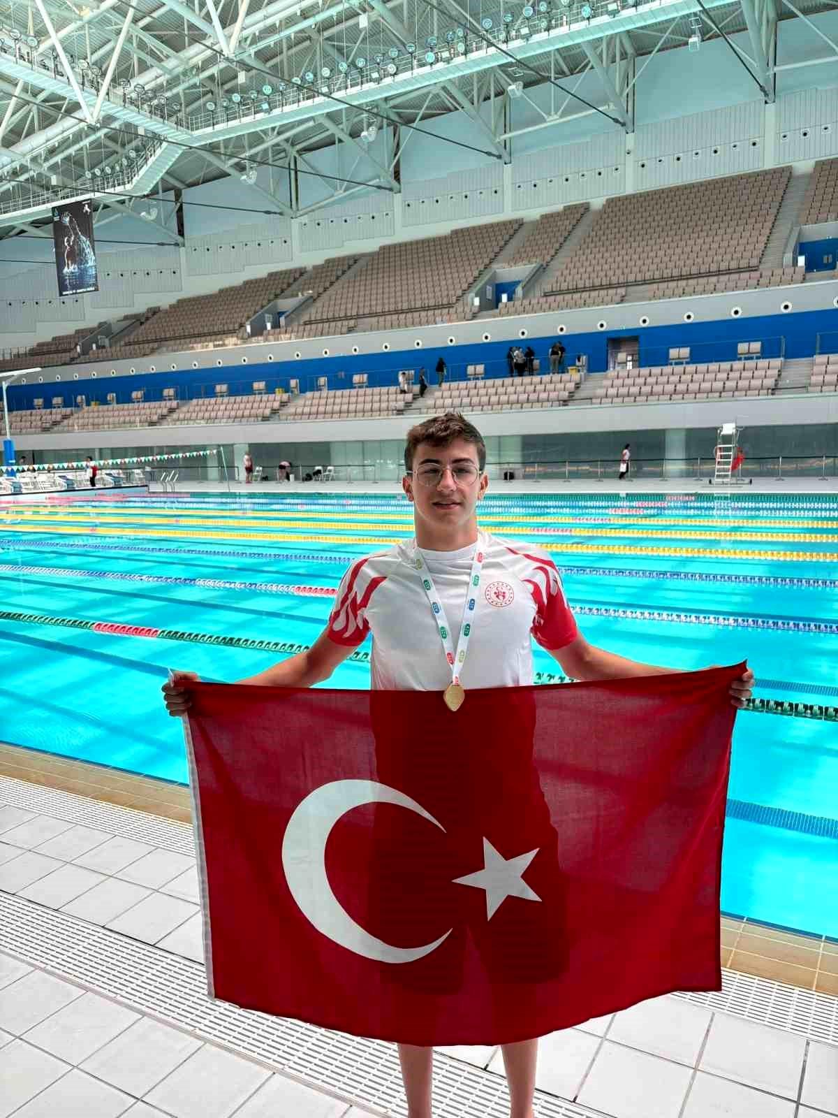 Yiğit Ahmet Narin Altın Madalya Kazandı