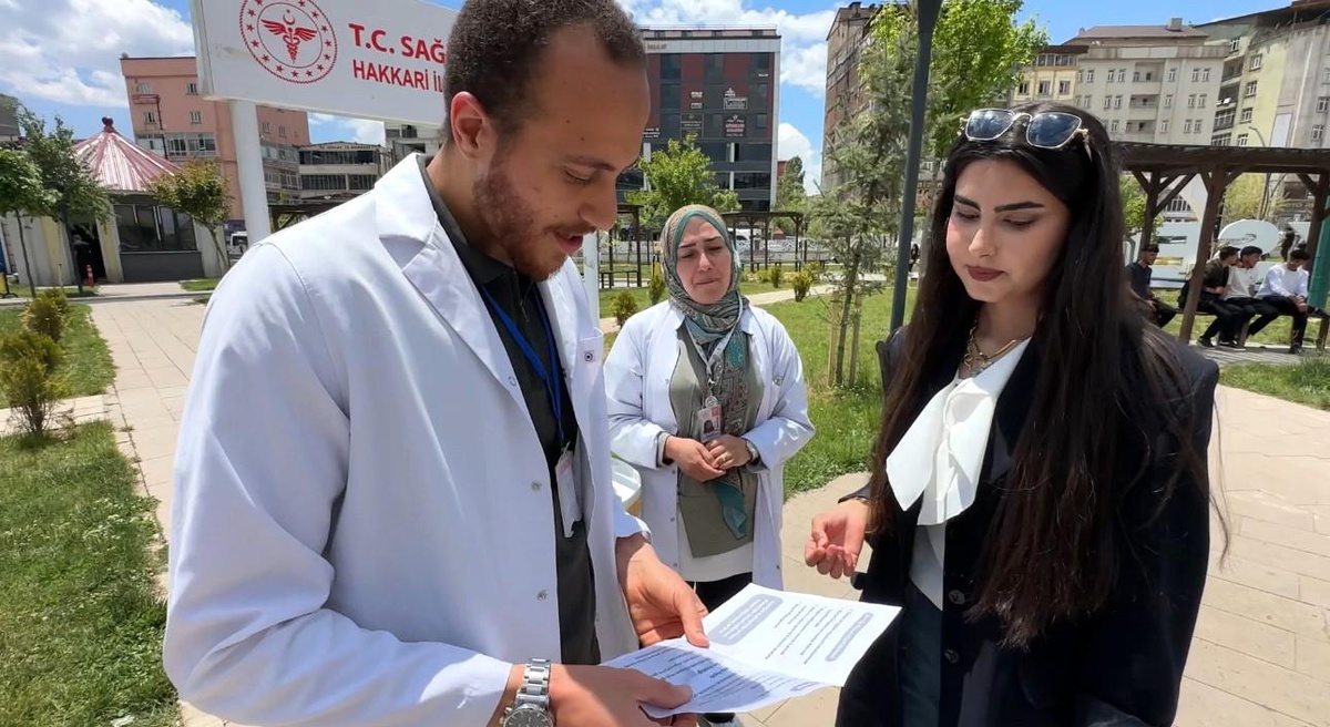 Yüksekova\'da Sigara Bırakma Kampanyası