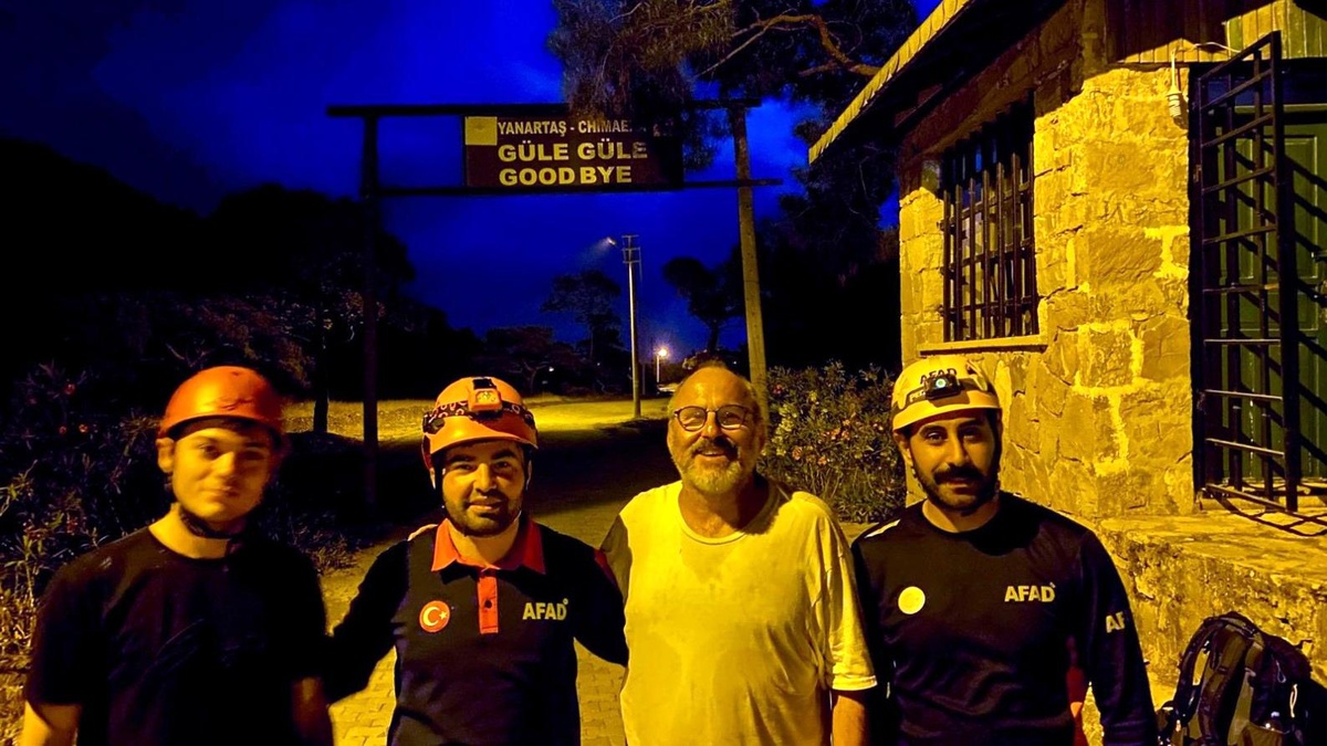 Antalya\'da Kaybolan Turist Kurtarıldı