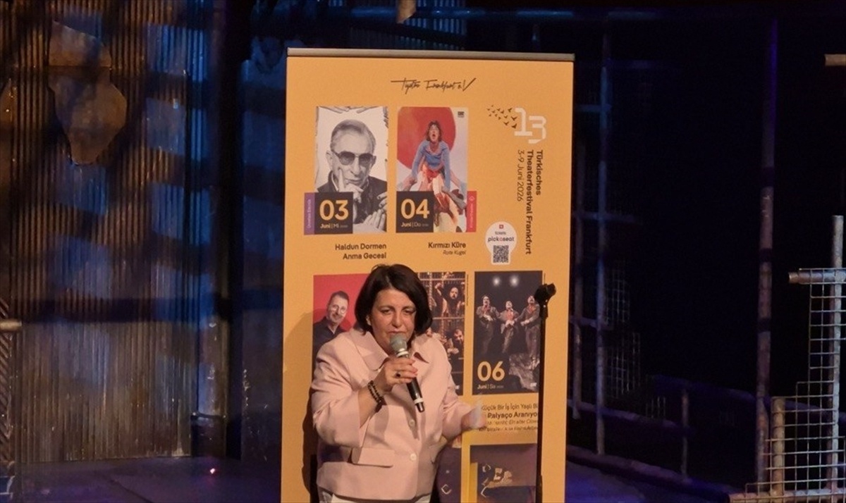 13. Frankfurt Tiyatro Festivali Açıldı