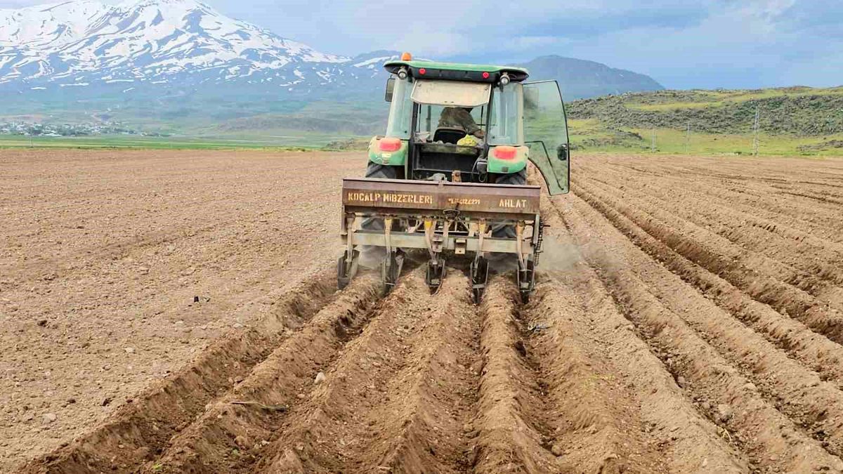 Aydınlar\'da Fasulye Ekim Sezonu Başladı