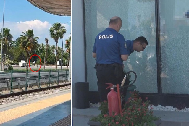 Antalya'da Otokoç galerisine silahla ateş açan saldırganlar,