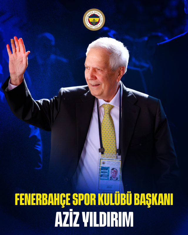 Aziz Yıldırım yeniden Fenerbahçe başkanı oldu