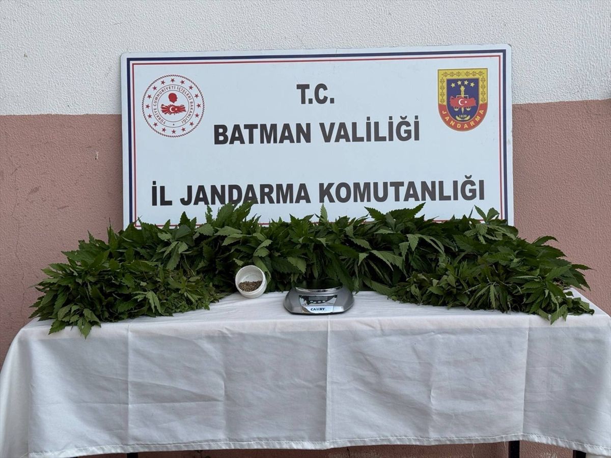 Batman\'da Uyuşturucu Operasyonu: 2 Tutuklama