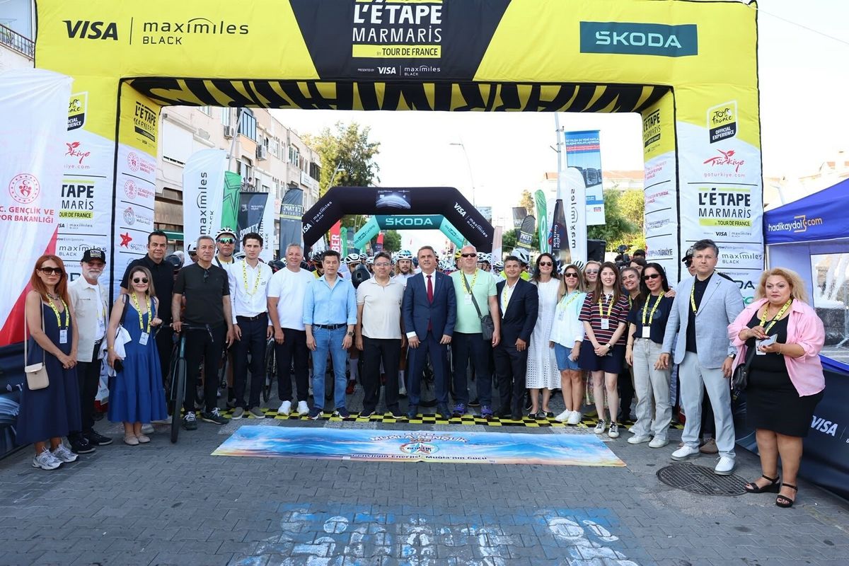 Marmaris\'te Tour de France Rüzgarı