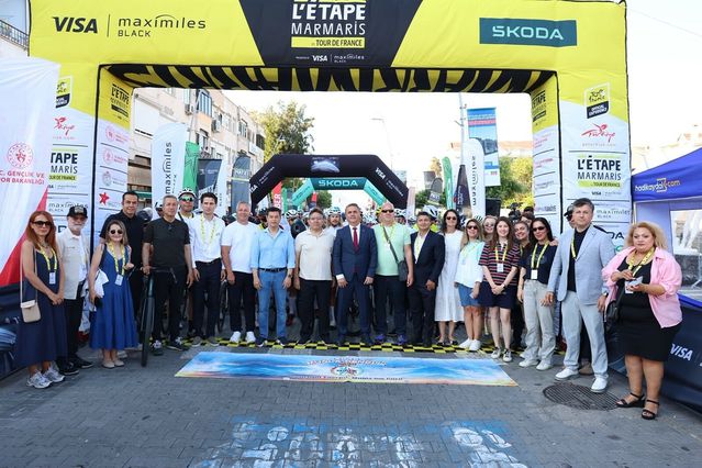 Marmaris'te Tour de France Rüzgarı