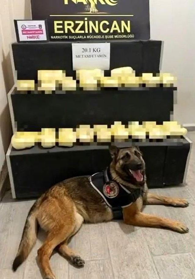 Erzincan'da 20 Kilogram Metamfetamin Ele Geçirildi