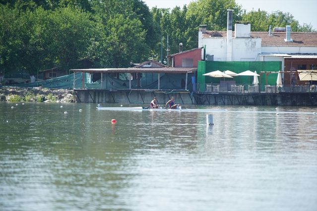 Edirne'de Gençler Meriç Yarışları