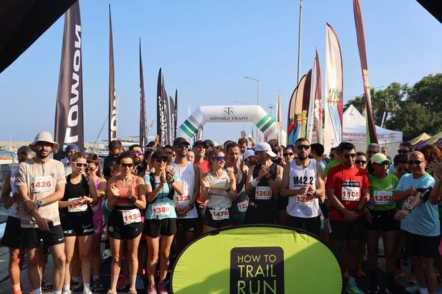 Gökçeada'da Ultra Trail Yarışları Gerçekleşti