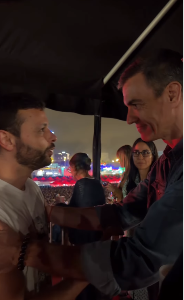 İspanya Başbakanı Sanchez, Filistin'e destek veren müzik festivaline katıldı