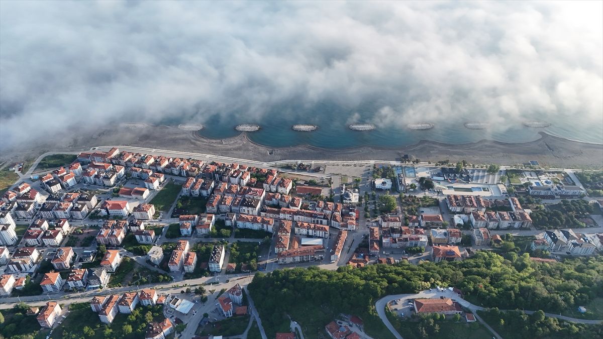 Abana\'da Görkemli Sis Manzarası
