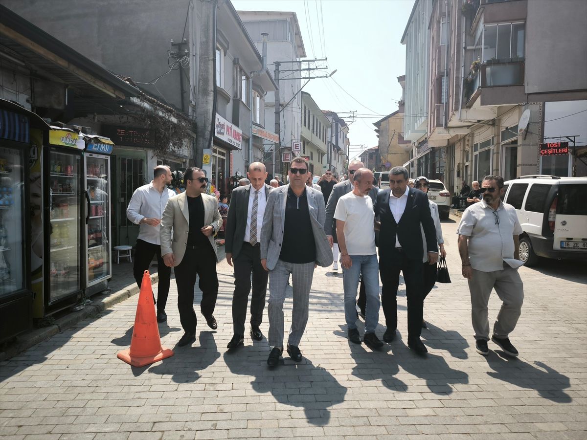 MHP Bursa İl Başkanı Kırsal Mahallelerde İnceleme Yaptı