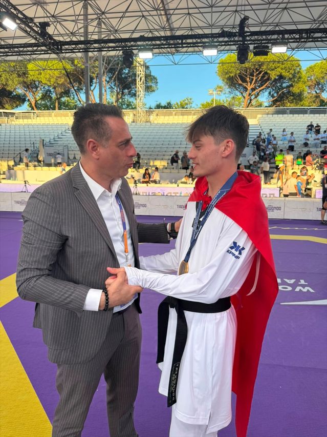 Berkay Erer Roma Grand Prix'sinde Altın Madalya Kazandı
