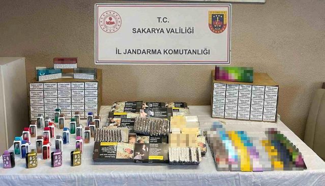 Sakarya'da Kaçakçılık Operasyonu: 4 Gözaltı
