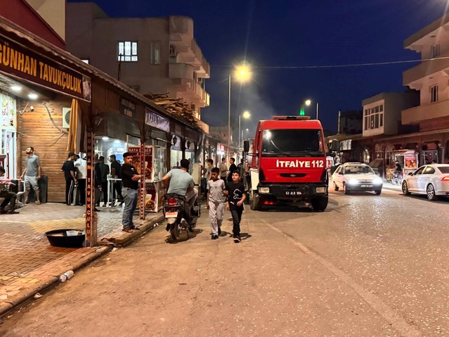 Suruç'ta Fırında Yangın Korkuttu