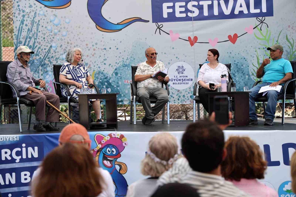 Söke\'deki festivalde yılan balığının yolculuğu anlatıldı