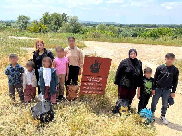 Edirne'de Düzensiz Göçmen Operasyonu