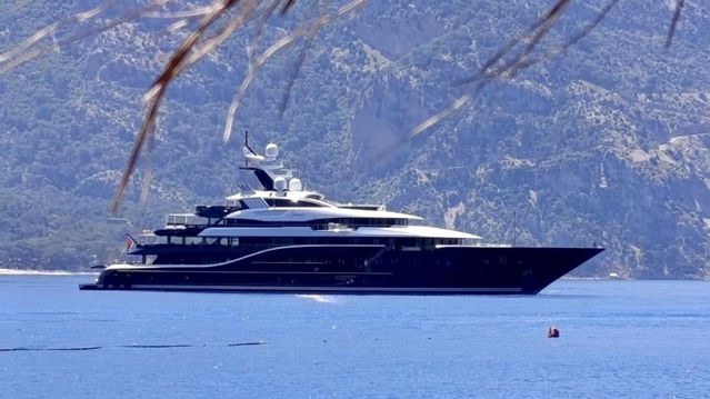 Suudi Prens'in Lüks Yatı Bodrum'da