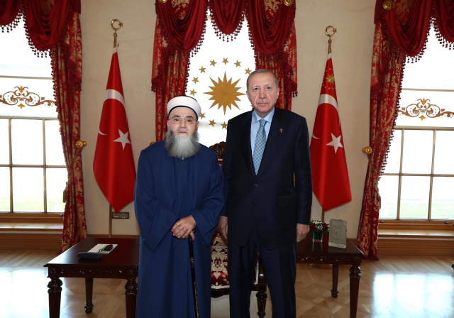 Cumhurbaşkanı Erdoğan, Cübbeli Ahmet Hoca'yı kabul etti