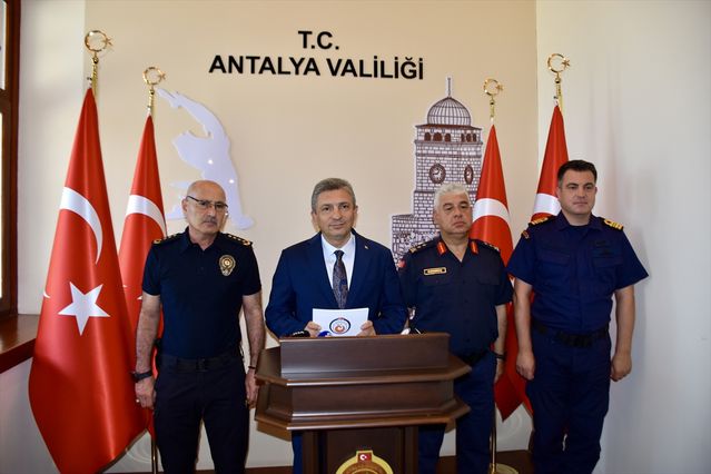 Antalya'da Güvenlik Toplantısı Yapıldı
