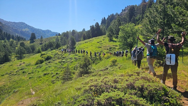 Beyşehir'de Tarihi Doğa Yürüyüşü