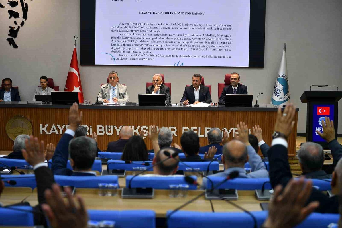 Kayseri Meclisi\'nde 94 madde karara bağlandı