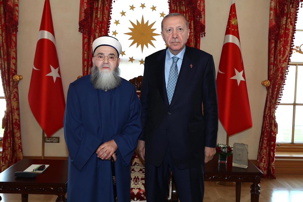 Cumhurbaşkanı Erdoğan, Cübbeli Ahmet Hoca\'yı kabul etti