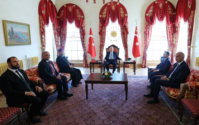 Erdoğan, Ermeni Patrik Maşalyan ve Milletvekili Sı