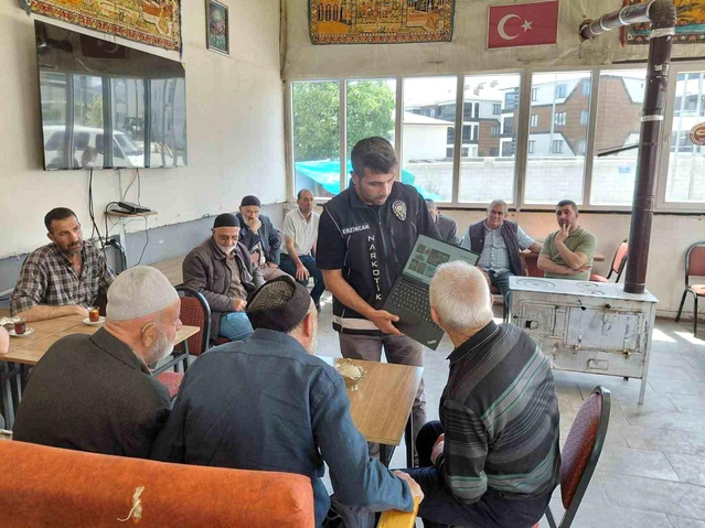 Erzincan'da narkotik bilgilendirme: 1.535 vatandaşa ulaşıldı