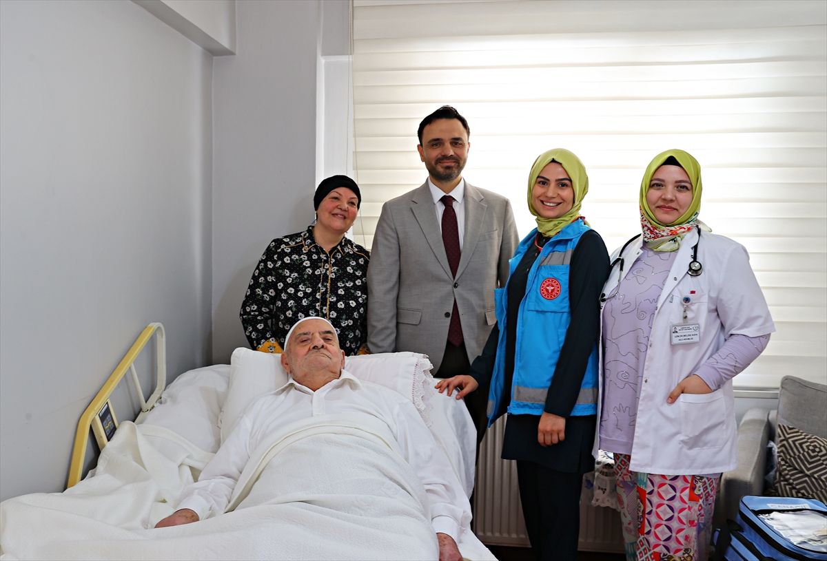 Samsun\'da Evde Sağlık Hizmeti Artıyor